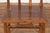 Antique Wooden Chair with Slightly Arched Back For Sale - Image 4 of 12