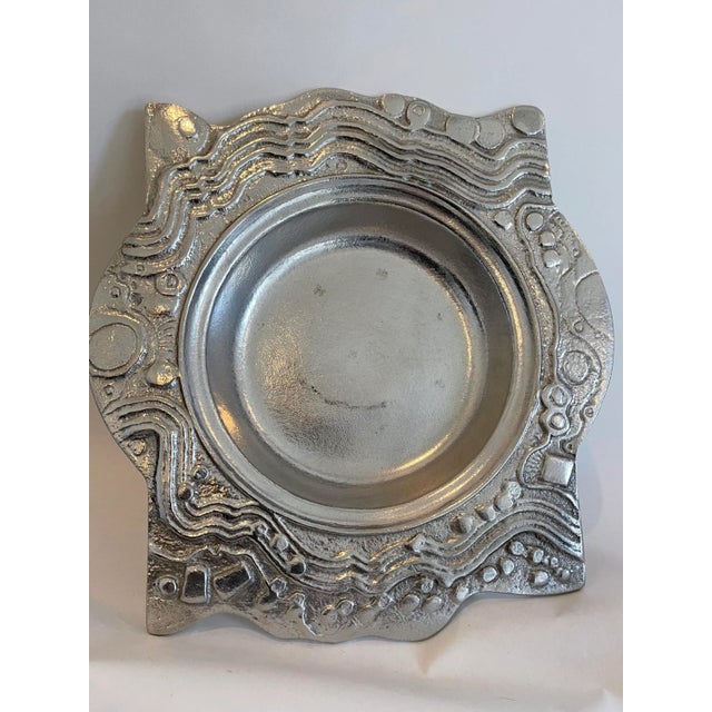 Donald Drumm 1980s Drumm Ruffle Platter For Sale - Image 4 of 6
