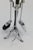 Mid Century Chrome and Wood Fireplace Tools For Sale - Image 15 of 17