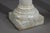 White Marble Columns, 1880, Set of 2 For Sale - Image 12 of 13