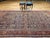 Persian Antique Persian Malayer Gallery Rug, Hand-Knotted Wool, Geometric Pattern, 6x12, Navy & Red For Sale - Image 3 of 14