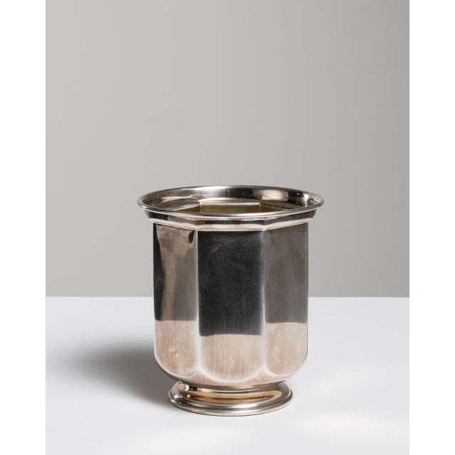 Mid 20th Century Mid 20th Century Italy Silver Ice Bucket For Sale - Image 5 of 15