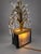 Mid 20th Century Mid 20th Century Maison Jansen Style Hollywood Regency Brass and Cut-Glass Floral Table Lamp For Sale - Image 5 of 11