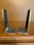 Mid-Century Modern Mid 20th Century Dayagi Israeli Enameled Brass Holy Family Bookends, a Pair For Sale - Image 3 of 6
