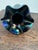Iridescent Blown Glass Vase with Filigree Decoration, Italy, 1970s For Sale - Image 4 of 13