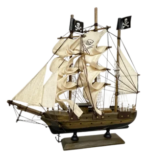 Vintage Pirate Ship Model