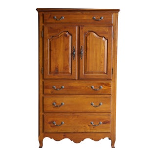 French Provincial Ethan Allen Maison Door Chest For Sale
