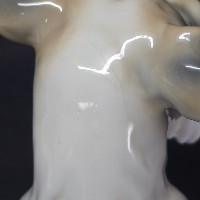 Antique Unterweissbach Porcelain Sealyham Terrier Figurine For Sale - Image 9 of 11