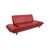 Three-Seater Sofa in Red Leather from Koinor Rossini For Sale - Image 4 of 15