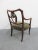 Mid 20th Century Regency Carved Mahogany Vanity Chair For Sale - Image 4 of 8