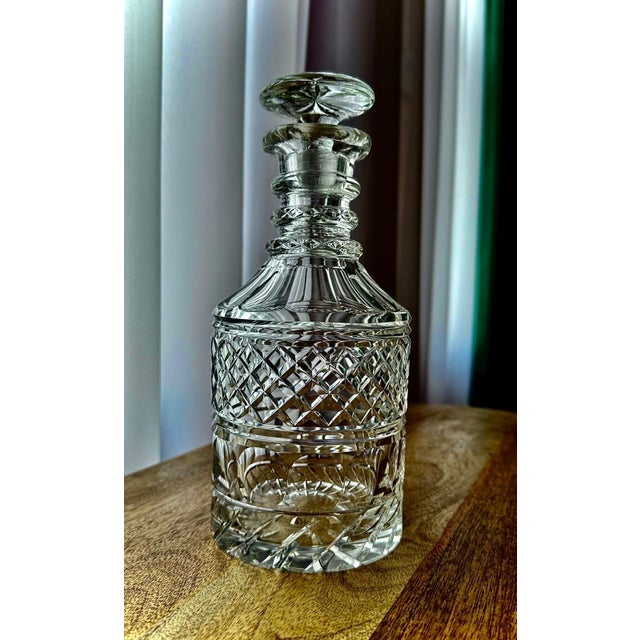 Anglo-Irish William IV Cut Glass Decanter, 1835 For Sale - Image 16 of 18