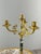 19th Century 19th Century Candelabras in Gilt Bronze and Green Marble, Set of 2 For Sale - Image 5 of 10