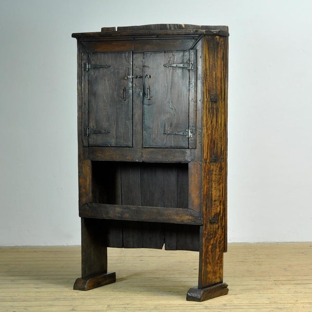 Spanish Oak Cabinet, 1800 For Sale - Image 14 of 14