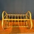 Wood Antique Bent Rattan Cane Magazine Rack For Sale - Image 7 of 7