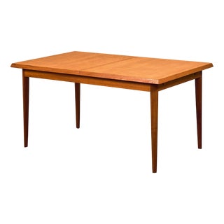 Danish Dining Table in Teak by Aage Schmidt Christensen for Fritz Hansen, 1960 For Sale