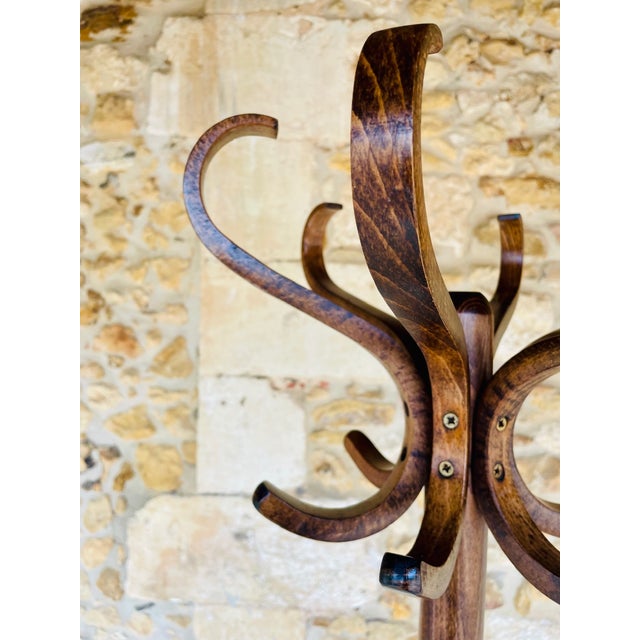 Mid-Century Modern Standing Coat Rack from Baumann, 1960s For Sale - Image 4 of 18