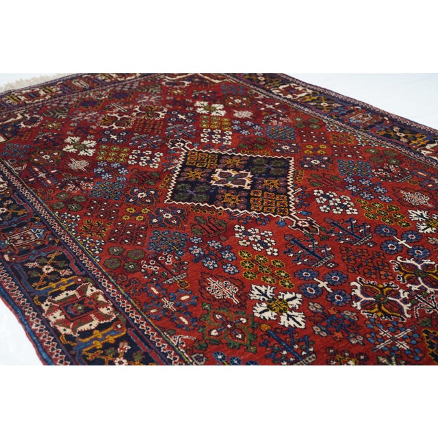 Vintage Joshagan Rug 4'3'' X 6'7'' For Sale - Image 9 of 11
