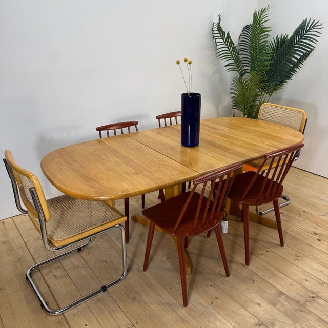 Vintage Extendable Teak Dining Table, Denmark, 1960 For Sale - Image 4 of 16