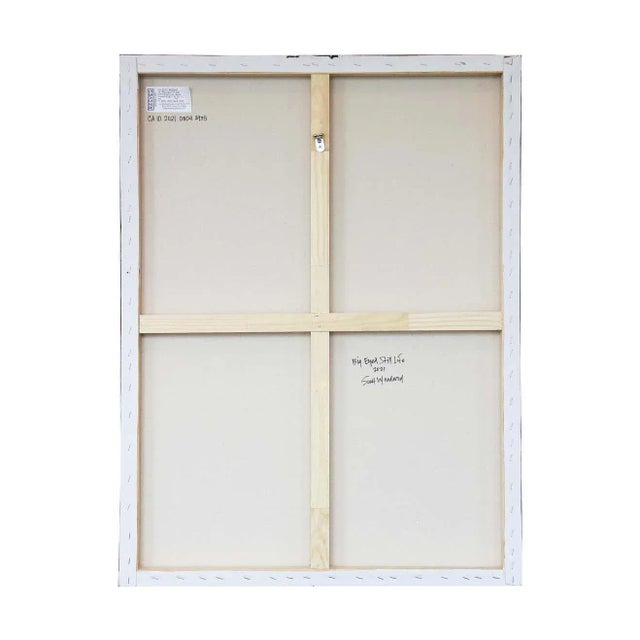 “Big Eyes Still Life” Contemporary Still Life Acrylic Painting by Scott Woodard For Sale - Image 11 of 12