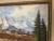Realism Classic European Alpine Landscape -Oil on Canvas For Sale - Image 3 of 9