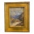 Antique Gold Framed Mountain Landscape Oil Painting on Canvas For Sale