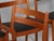 Dining Chairs in Oak and Leather by Poul Volther for FDB, 1970s, Set of 5 For Sale - Image 3 of 8