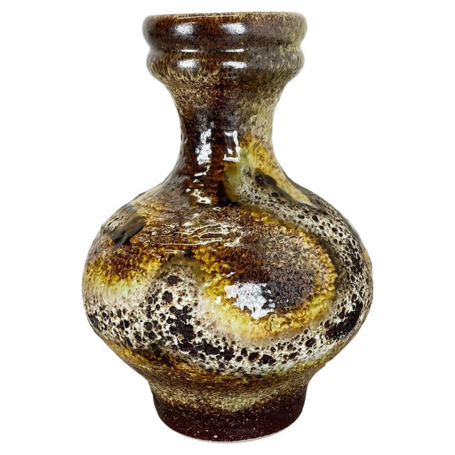 Fat Lava Ceramic Vase by Dümler and Breiden, Germany, 1970s For Sale - Image 15 of 15