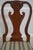 Set of Eight Baker George III Chippendale Style Burl Walnut Dining Room Chairs For Sale - Image 14 of 18