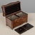 19th Century French Napoleon III Marquetry Inlaid Serpentine Form Tea Caddy Circa 1880 For Sale - Image 5 of 13
