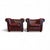 Chesterfield Club Chairs from Winchester, 2000s, Set of 2 For Sale - Image 3 of 5