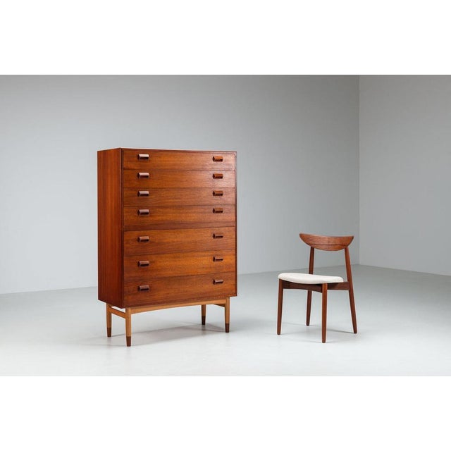 Chest of Drawers in Teak by Børge Mogensen for Soborg Mobelfabrik, Denmark, 1960s For Sale - Image 6 of 13
