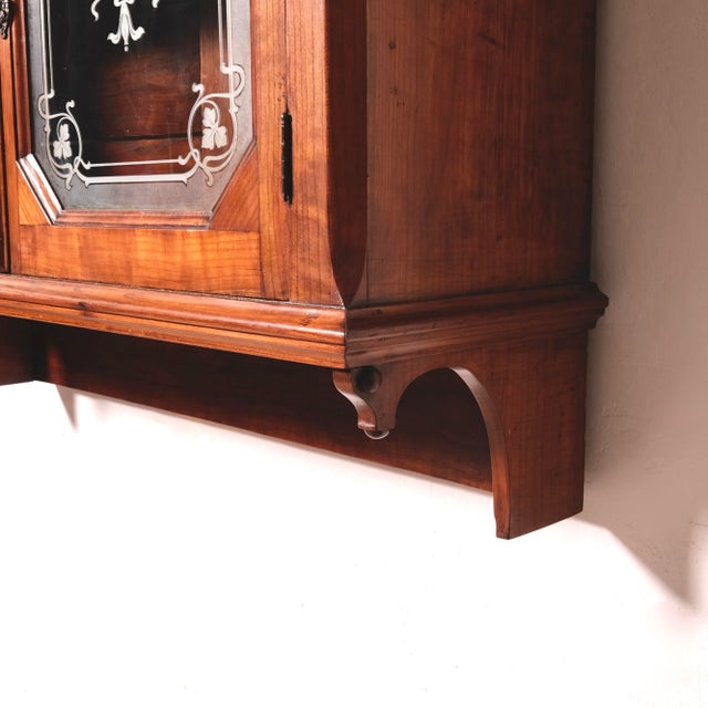 Antique Wooden Display Cabinet, 1930s For Sale - Image 11 of 18