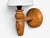 1960s Swedish Modern, Wall Sconce, Pine, Sweden, 1960s For Sale - Image 5 of 8