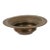 Antique Islamic Brass Basin With Engraved Motifs For Sale