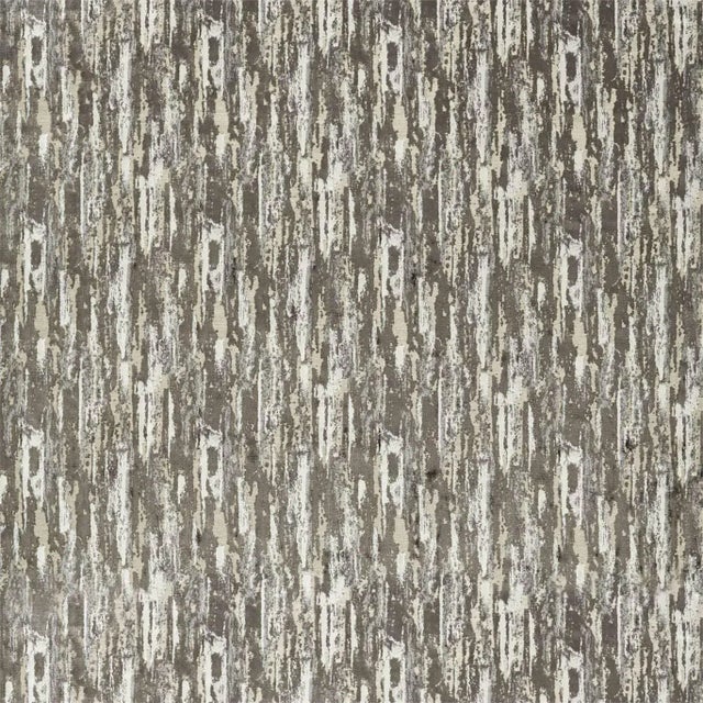 Harlequin Sial Fabric in Graphite/ Oyster - a Sample For Sale