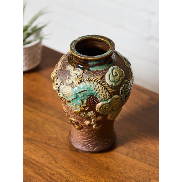 1940s Sumida Gawa Japanese Pottery 1940's For Sale - Image 5 of 5