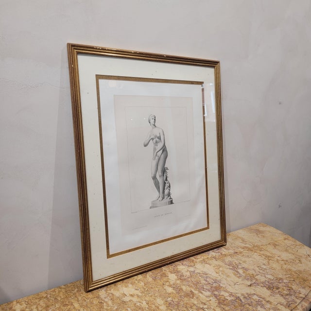 Auguste Boucher-Desnoyers, Love and Psyche and J. B. R. U. Massard Venus De Médici, 1800s, Etching For Sale - Image 13 of 18