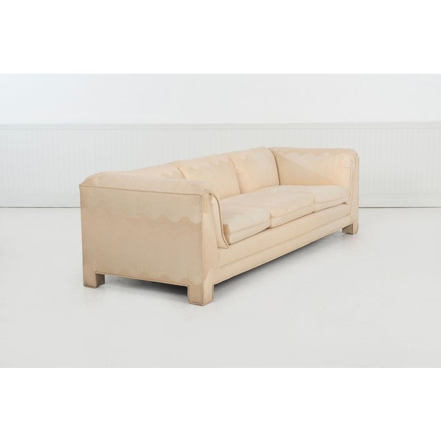 Vladimir Kagan for Preview Three-Seat Wave Sofa, 1985c. For Sale - Image 10 of 15