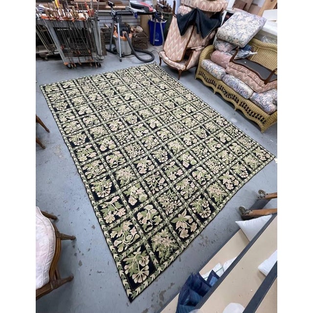 For sale is Canvas backed rug / tapestry that has been hand sewn. There are two of these rugs available, with one being a...