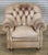 Traditional Hancock & Moore Tufted Tan Leather Club Chair Arm Chair W Match Ottoman For Sale - Image 3 of 11