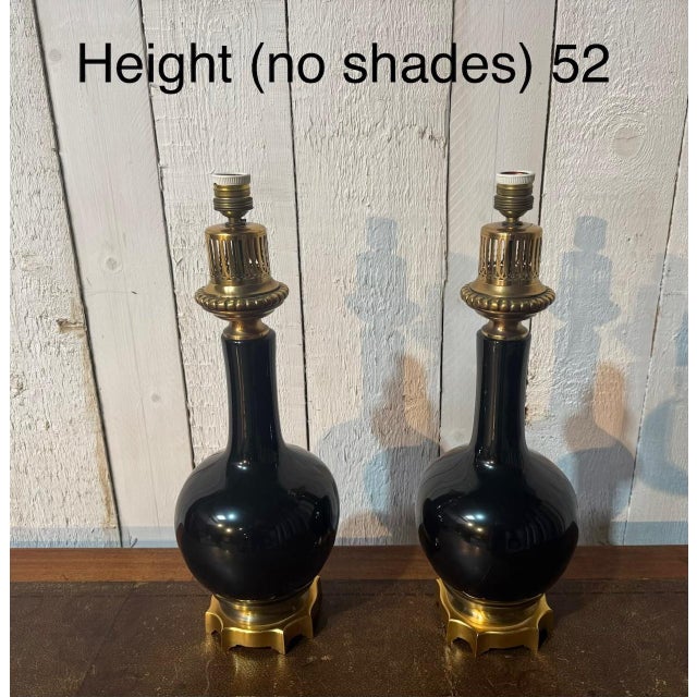 Vintage French Table Lamps, 1970, Set of 2 For Sale - Image 12 of 13