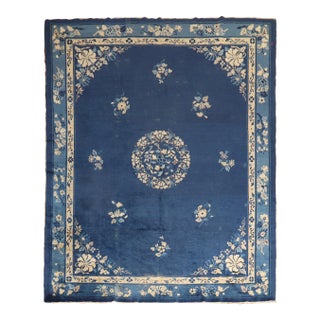 Early 20th Century Chinese Peking Rug - 8' x 9'7" For Sale