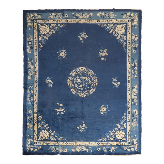 Early 20th Century Chinese Peking Rug - 8' x 9'7" For Sale