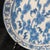 Early 20th Century Chinese Ceramic Plate,Qianlong Marked Blue and White Porcelain Plate Hand Painted Bats Pattern For Sale - Image 5 of 11