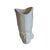 Vintage White Ceramic Cowboy Boot Vase For Sale - Image 6 of 8
