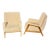 Pair of Italian Gio Ponti MCM Arm Chairs For Sale