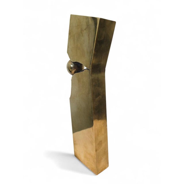 Abstract Bronze Sculpture, 1970s For Sale - Image 6 of 13