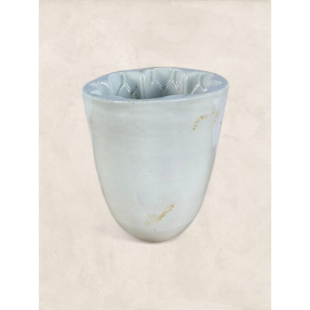 1900 - 1909 Antique English Victorian Fluted Jelly Mould For Sale - Image 5 of 10