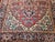 Early 1900s Persian Heriz Rug, Hand-Knotted Wool, Geometric Design, Red & Navy, 6x10 For Sale - Image 13 of 14