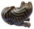 1930s Vintage Carved Mahogany Cat With Secret Stash For Sale - Image 5 of 9